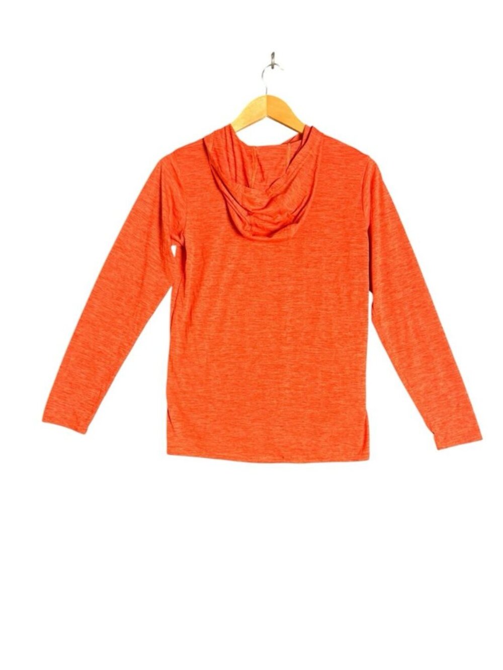 Patagonia Capilene Cool Daily Hoodie Women’s Small Orange Long Sleeve Shirt - Picture 3 of 7